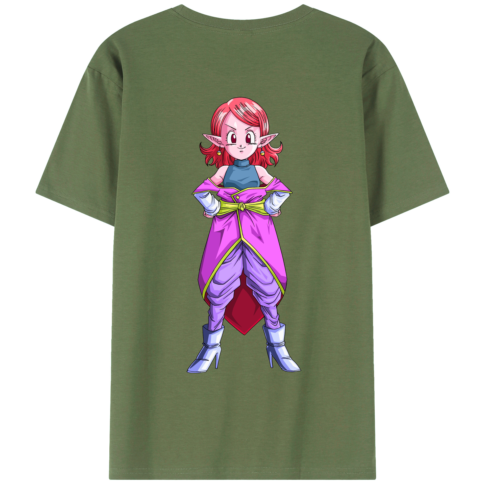 （画像用） ドラゴンボール DRAGON BALL 綿100％ メンズ半袖Tシャツ（バックプリント） 通気性